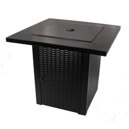 Semineu pe gaz 12,5 Kw Activa 14848, Negru