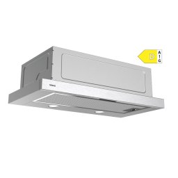 Hota telescopica Vivax CHO‑60PT100T X, 59,5 cm, 100 W, 2 trepte, filtru aluminiu lavabil, iluminare LED, Inox