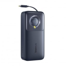 Baterie Externa Baseus Free2Pull, 20000mAh, 65W, PD, 2 x USB-C, Neagra P10073700123-00