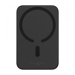 Baterie Externa Wireless Baseus Mini Air, 6000mAh, 20W, PD + FQI, 1 x QI - 1 x USB-C, Neagra P10059002113-00