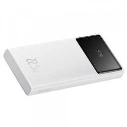Baterie Externa Baseus Star Lord, 10000mAh, 22.5W, QC + PD, 1 x USB-C - 2 x USB-A, Alba PPXJ100002