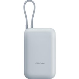 Baterie Externa Xiaomi Pocket Edition Pro, 10000mAh, 33W, QC + PD, 1 x USB-A - 1 x USB-C, Albastra BHR9073GL