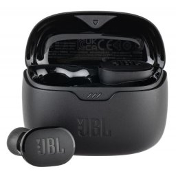 Casti True Wireless JBL Tune Buds, Bluetooth, ANC, Waterproof IP54, Touch Control, Negru