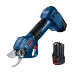 Bosch - GGP 12V-25 - Foarfeca de gradina pentru crengi cu 2 acumulatori si incarcator, Li-Ion, 12 V, 3 Ah, 25 mm, motor fara perii
