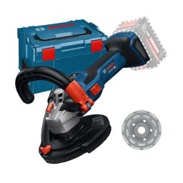 Bosch - GBR 18V-15 S - Slefuitor de beton fara acumulatori si incarcator, Li-Ion, 18 V, - Ah, 125 mm, valiza speciala, accesorii