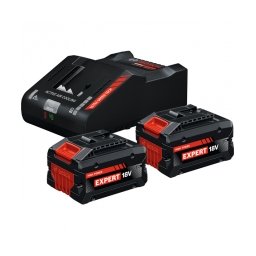 Bosch - EXPERT 2x EXBA18V-80 + EXAL18V-160 - Set 2 acumulatori si incarcator, Li-Ion, 18 V, 8 Ah, incarcare rapida