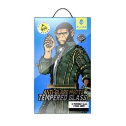 Privacy Mr. Monkey Glass 5D - Folie protecție ecran din Sticlă securizată - compatibil cu Apple iPhone 15 Pro - Privacy, Full Glue