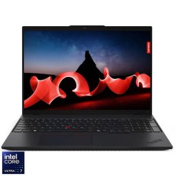 Notebook ThinkPad L16 Gen 1 16" WUXGA IPS Intel Ultra 7 155U 16GB DDR5, 512GB SSD, Intel Graphics, No OS, Black