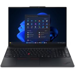 Notebook ThinkPad E16 Gen 3 Intel Core 7 240H 16 inch RAM 16GB SSD 512GB Intel Graphics Windows 11 Pro Negru