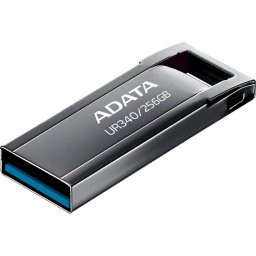 Memorie USB UR340 256 GB, USB stick nickel, USB-A 3.2 Gen 1