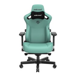 Scaun gaming din piele Kaiser 3 XL verde rotativ