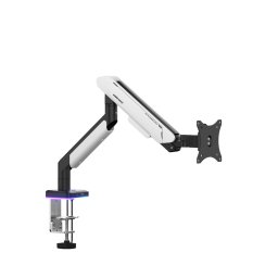 Suport monitor Stealth II PRO RGB 17"- 42" alb