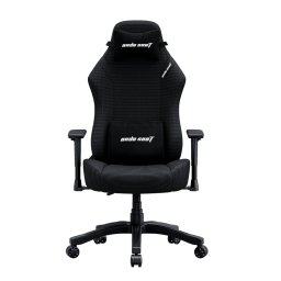 Scaun Gaming Luna L, material textil, negru