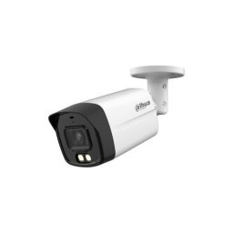 Resigilat-Camera de supraveghere Dahua HAC-HFW1500TLM-IL-A-0360B-S2 Bullet HDCVI, Smart Dual Light 5MP, 3.6mm, IR 40m, microfon