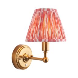 Lampă LED reîncărcabilă dimabilă de perete Endon 114817 BURLEY LED/1,5W/5V alamă/roz