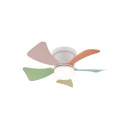 Globo 03609B - Ventilator de tavan LED HINES dimabil 10W/230V 3000-6500K +telecomandă