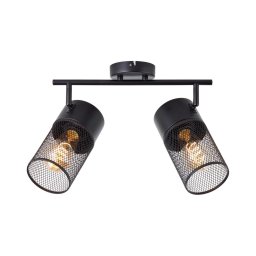 Brilliant - Lampă spot KAMOLO 2xE27/40W/230V negru