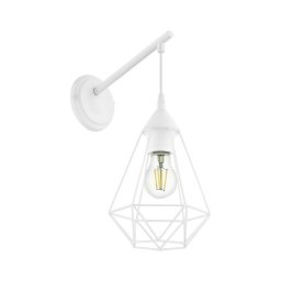 Eglo 79084 - Aplica de perete BYRON, 1 x E27, 60 W, 230 V, albă