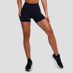 GymBeam Pantaloni scurți pentru femei FIT Black XS