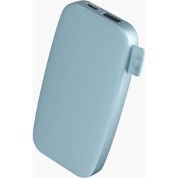 Baterie externa 00215135, 6000 mAh, Fast Charging, Albastru