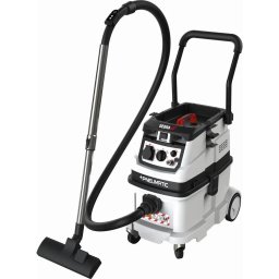 Aspirator pentru construcții cu funcție de curățare automată a filtrului, clasa M, conectare pneumatică