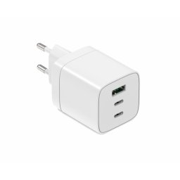 Incarcator cu USB-C-2+USB-A 65W •Alimentator/incarcator cu USB •Ieșire USB-C: C1 și C2: 5V/3A, 9V/3A, 12V/3A, 15V/3A, 20V/3,25A (65W) PPS: 5-11V/5A (55W) A1: 5V/4,5A, 9V/3A, 12V/2,5A, 20V/1,5A(30W) C1+C2: 45W+20W (max. 65W) C1+A1: 45W+18W (max. 63W ) C2+