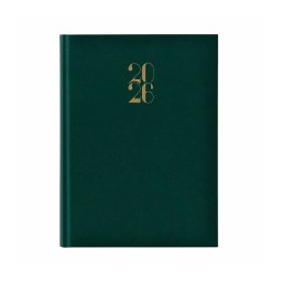 Agenda datata saptamanal A4 Artilux, hartie ivory, coperta verde