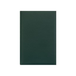 Agenda nedatata A5 Domino Ego, hartie offset alba, coperta verde