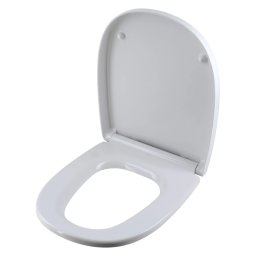 Capac WC, Cersanit Arteco, duroplast, antibaterian, cadere lenta, demontare rapida, balamale inox,