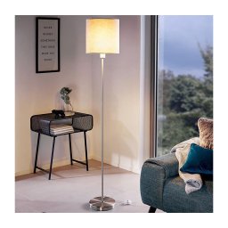 Eglo 96377 - Lampadar PASTERI, 1 x E27, max. 60 W, 230 V, Ø 28 cm, gri