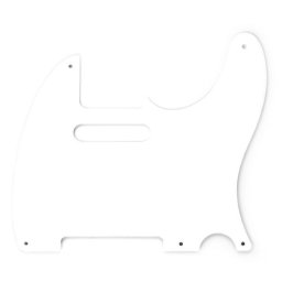 Fender White 1-Ply 5-Hole Mount SS White