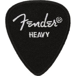 Fender Heavy Pick Patch Black