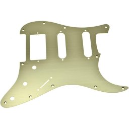 Fender 11-Hole Modern 1-Ply Anodized Stratocaster H-S-S Pickguard Gold