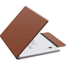 Husa MoKo Book Folio pentru Remarkable 2 10.3", Magnetic, Maro