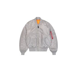 ALPHA INDUSTRIES Geacă de iarnă 'MA-1 Heritage' portocaliu / roșu / argintiu