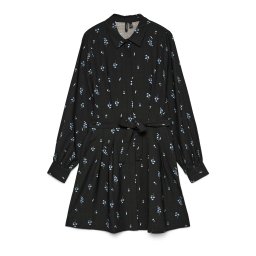VERO MODA Rochie tip bluză opal / negru / alb