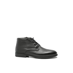 Ghete bărbați Goretti în stil derby, negre, din piele naturală GOR125N-41 EU