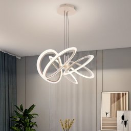 Pendul Led Auriu Cu Telecomanda, 160W, 3300K-6500K