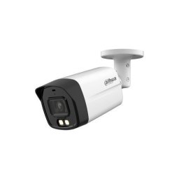 Resigilat-Camera de supraveghere Dahua HAC-HFW1509TLM-IL-A-0360B-S2 Bullet HDCVI, 5 MP, 3.6 mm, IR 40 m, lumina alba, microfon