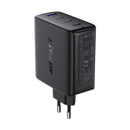 Incarcator priza Acefast -(A94) - Multiport 3x USB-C, USB-A, GaN2 Technology, PD100W - Black