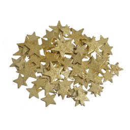 Stelute color+glitter pentru decoratiuni Craciun set 76 buc
