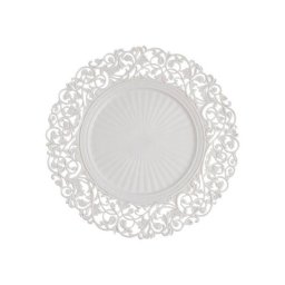 Platou plastic color pentru decoratiuni florale