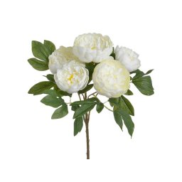 Buchet 5 fire bujor artificial pentru aranjamente florale