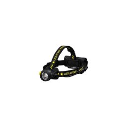 Lanternă frontală Ledlenser H15R WORK - LED reîncărcabilă, cu intensitate reglabilă, 4800 mAh, IP67, 2500 lm, 70 h, neagră
