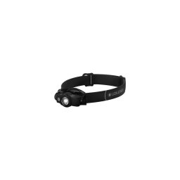 Ledlenser MH4 - lanternă frontală LED reîncărcabilă, reglabilă, 400 lm, 750 mAh, IP54, autonomie 35 h, negru