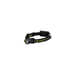 Ledlenser H5R WORK - frontală LED reîncărcabilă, cu reglaj al intensității, baterie 1800 mAh, protecție IP67, 500 lm, autonomie 45 h, negru