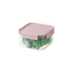 Cutie pentru alimente CLASSIC PLUS 1,25 l roz/transparent
