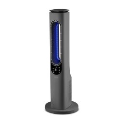 Sencor - Ventilator tip turn fără pale, 1200/2000 W, 230 V, antracit + telecomandă