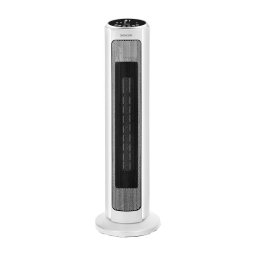 Sencor - Ventilator cu element ceramic de încălzire 2200W/230V, Wi-Fi, alb, cu telecomandă