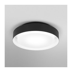 Osram - Plafonieră ORBIS MADRID, 2x E27, 10 W, 230 V, Ø29 cm, neagră